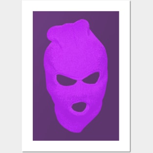BLANK FACE VIOLET Posters and Art